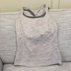 Lululemon tank with built in bra